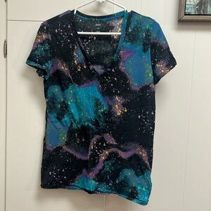 Galaxy V-Neck T-Shirt